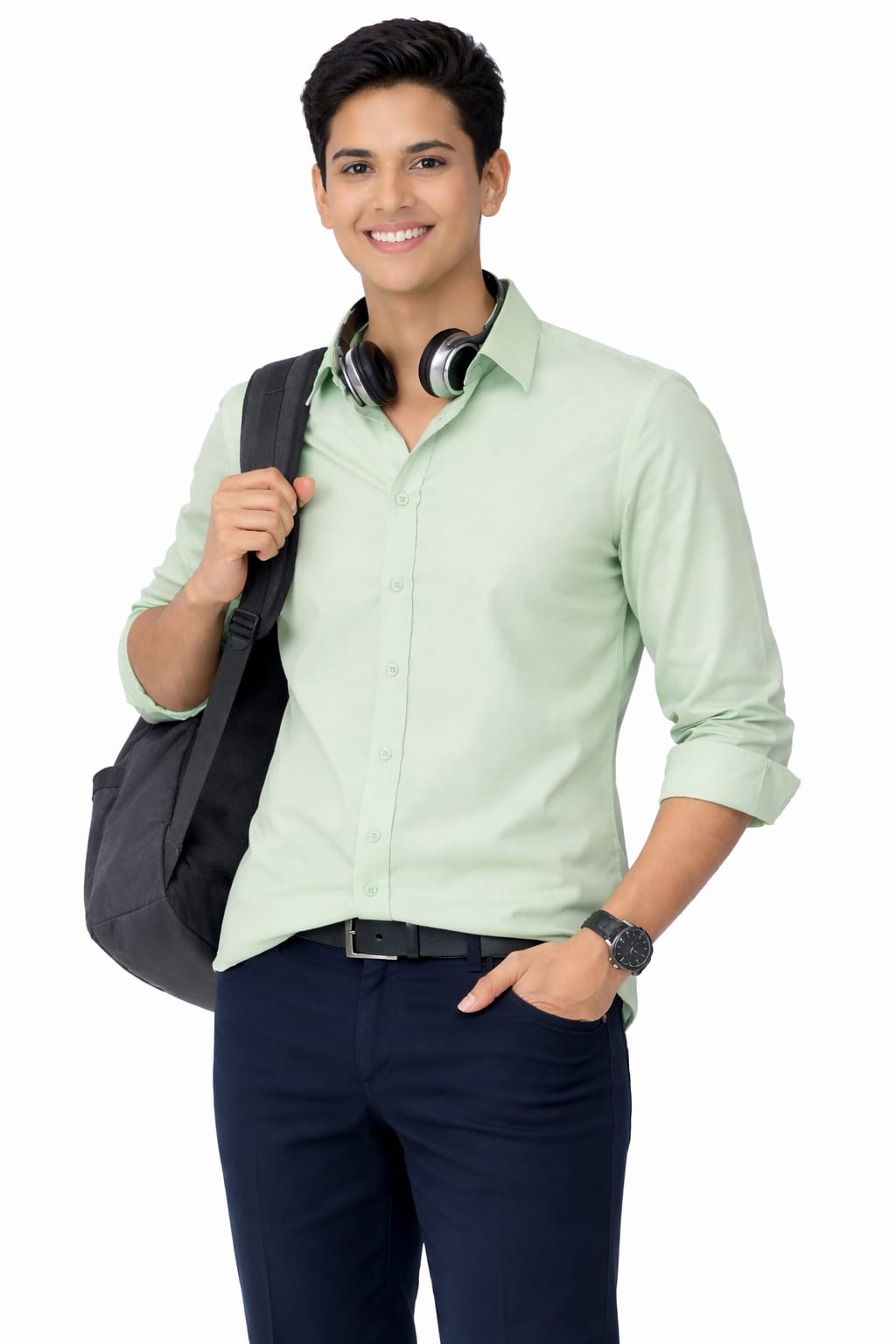 Light green premium high quality fabric (Girls & Boys)